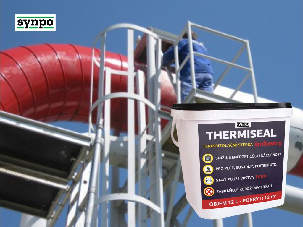 Thermiseal Industry - aplikace na potrubí